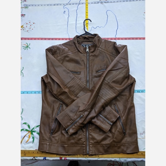 Men's Large Buffalo by David Bitton Faux Leather J - Picture 3 of 6